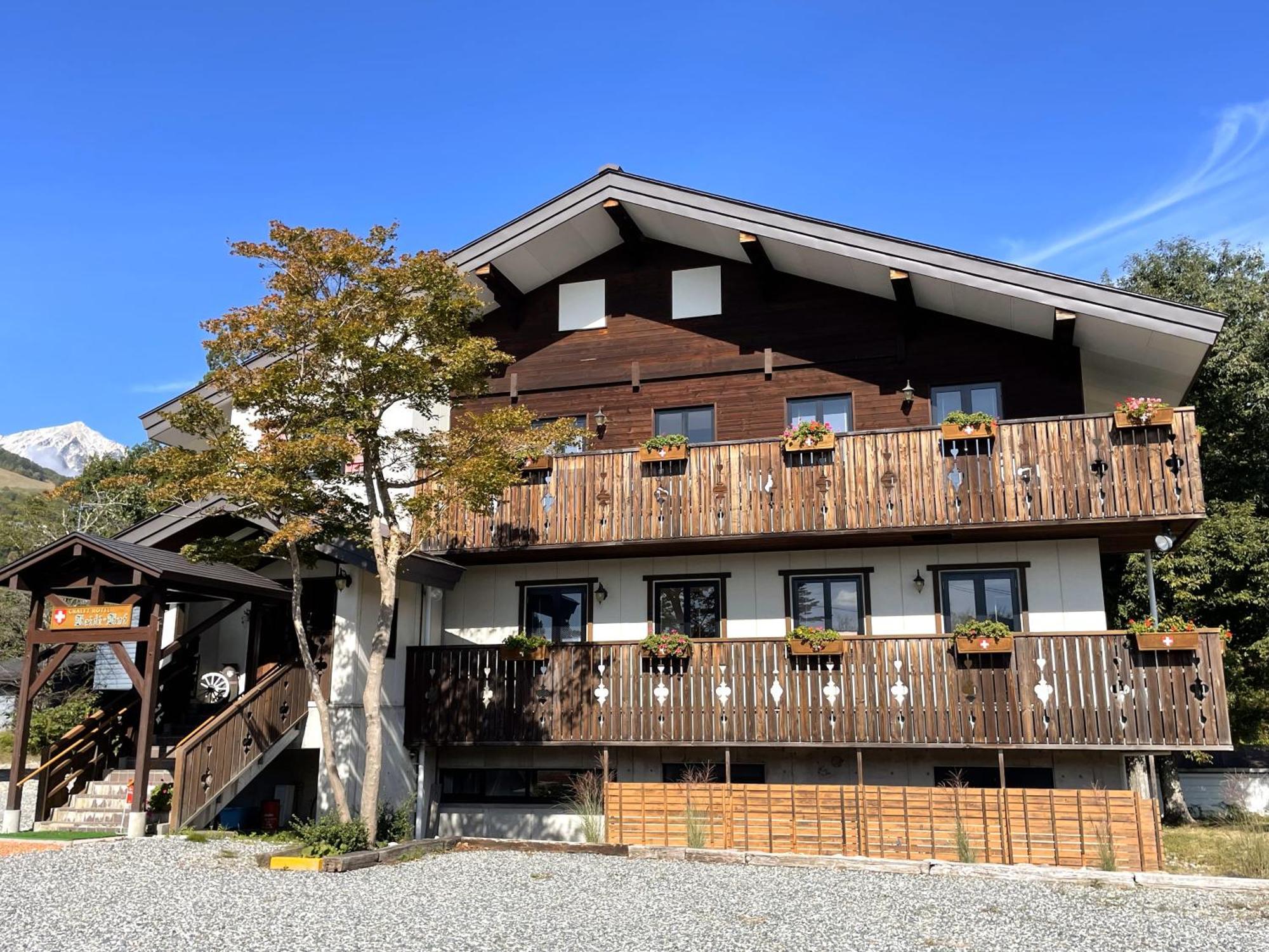 Heidihof Hotel Hakuba Eksteriør billede