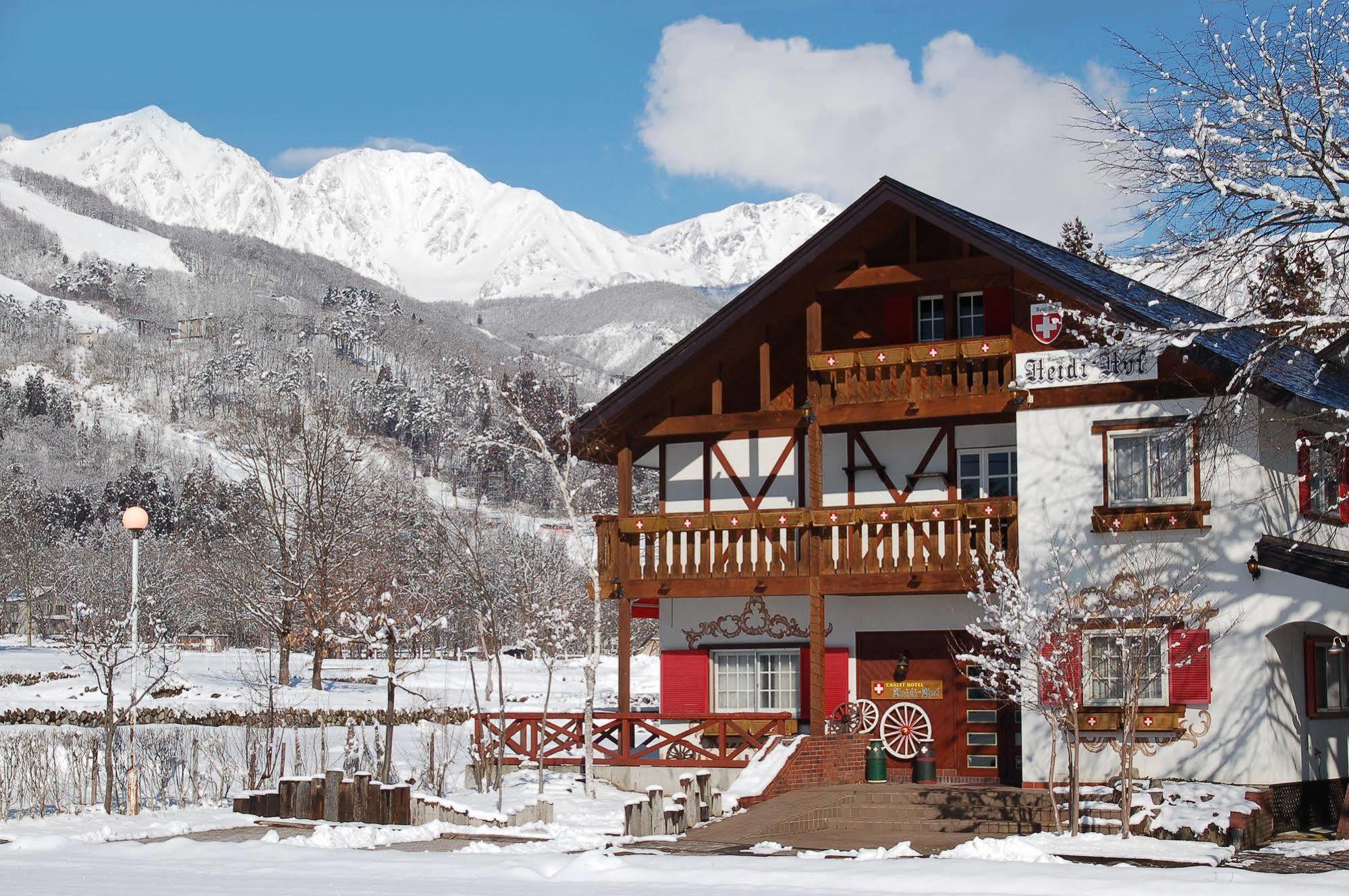 Heidihof Hotel Hakuba Eksteriør billede